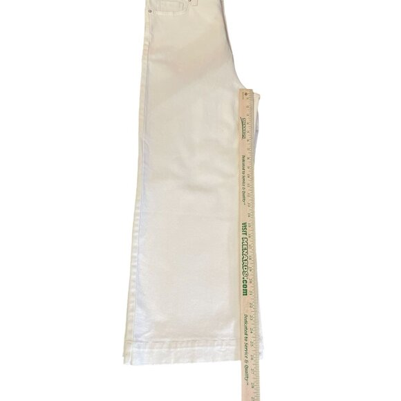 Sam Edelman Codie High Rise Wide Leg NEW 32/14 Undyed Natural - Picture 11 of 16